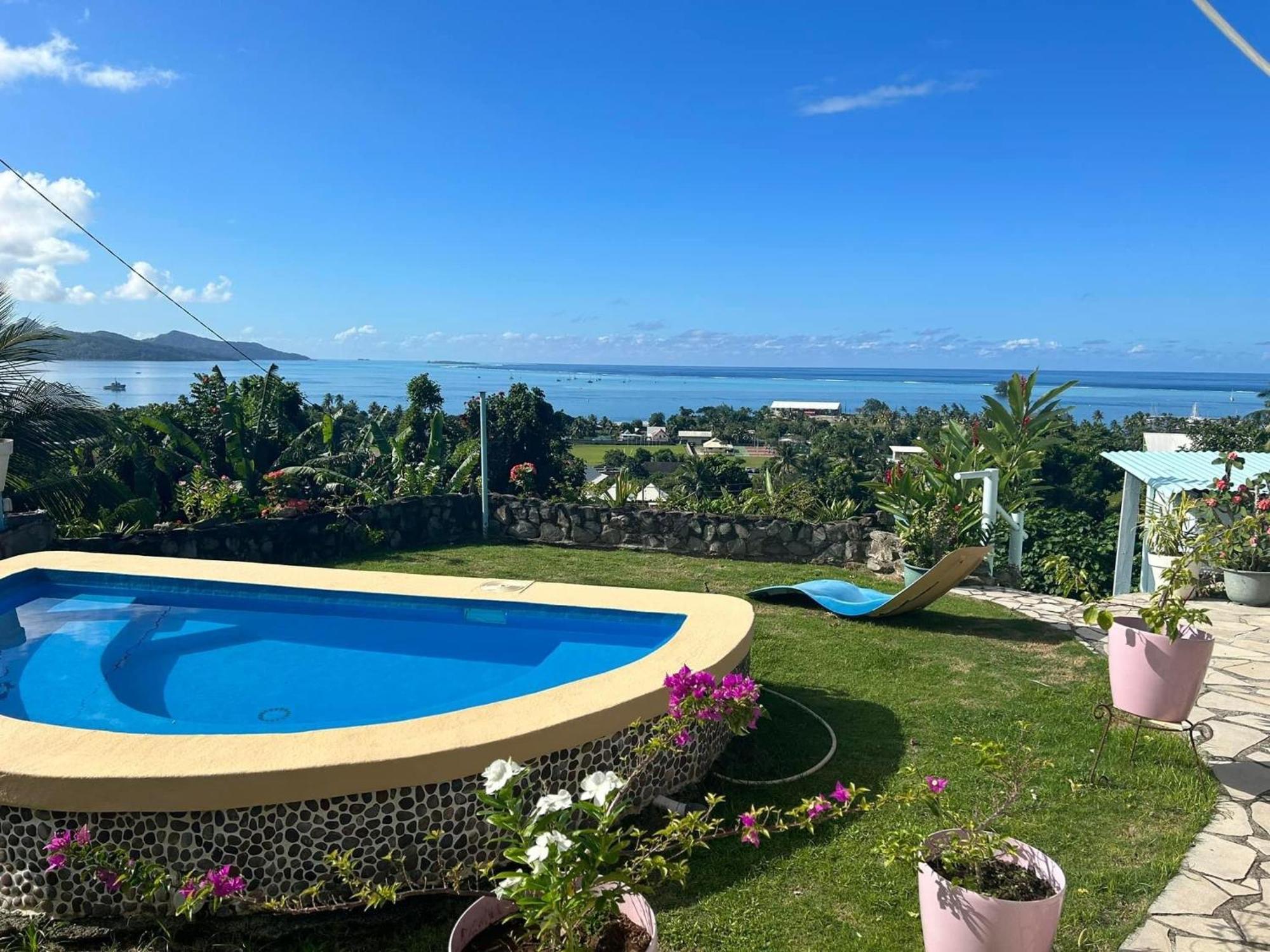 Raiatea Bellevue Hotell Uturoa Exteriör bild